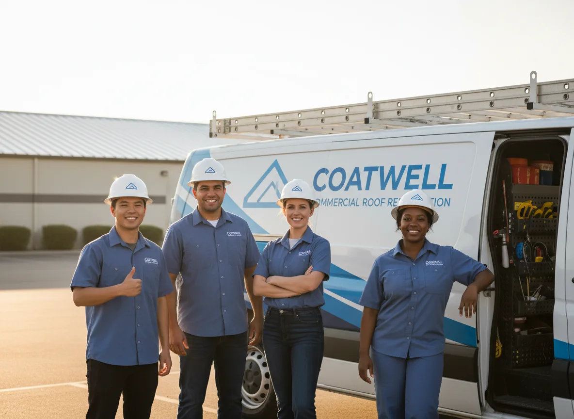 Commercial roof coating company in Arkoma, OK